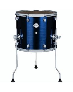 ddrum Dominion Birch 16x18 Floor Tom. Brush Blue