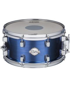 ddrum Dominion Birch 7x13 Snare Drum. Brushed Blue