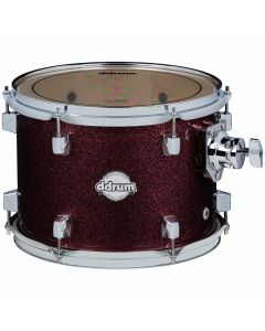 ddrum Dominion Birch 7x8 Rack Tom. Red Sparkle