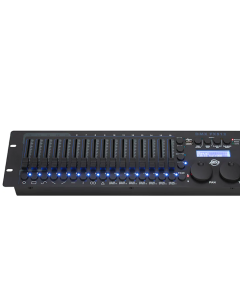 American DJ DMX512 DMX FX512;19",512 Channel DMX Controller With Wired Digital communication Network. Includes 19-inch rack-mount