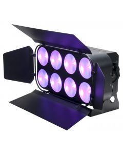 American DJ DOT524 DOTZ Panel 2.4 Washer/Blnd Fixture W/COB with Wired Digital Communication Network