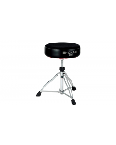 Tama 1St Chair Round Rider Drum Throne Cloth Top Black