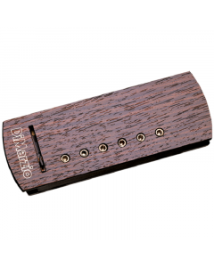 DiMarzio DP136RW Super Natural Plus Acoustic Guitar Soundhole Pickup Roasewood/Nickel Poles
