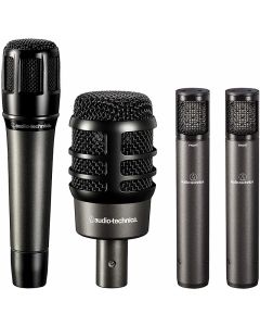 Audio-Technica ATM-DRUM4 4 Drum Micrphone Pack. 1 ATM250, 1 ATM650, 2 ATM450