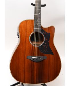 Yamaha A4KII Limited Edition Solid Koa Acoustic-Electric Guitar W/ CASE