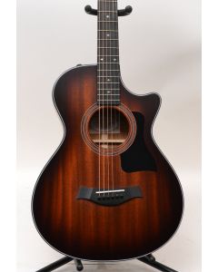 2017 Taylor 322ce 12-Fret Grand Concert Acoustic-Electric Guitar Shaded Edge Burst W/CASE SN 7016