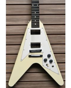 Gibson 2006 Flying V '67 Vintage Reissue Guitar Alpine White w/ Ebony Fretboard & Case SN5686