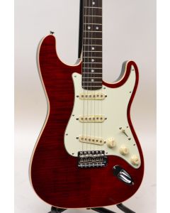 Fender Aerodyne Classic Stratocaster Electric Guitar Crimson Red