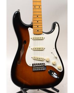Fender Eric Johnson Thinline Stratocaster Electric Guitar 2-Color Sunburst W/ CASE TGF33