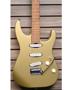 Charvel Pro-Mod DK22 SSS 2PT Electric Guitar. Caramelized Maple FB, Pharaohs Gold