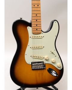 Fender Limited Edition Strat-Tele Hybrid 2-Color Sunburst Electric Guitar w/ Case