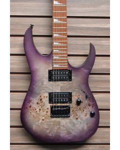 Ibanez RG Standard RGRT621DPBTPF Electric Guitar - Transparent Purple Burst Flat