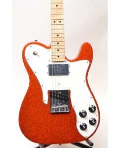 Fender Limited Edition '72 Telecaster Custom Electric Guitar Orange Sparkle W/ BAG