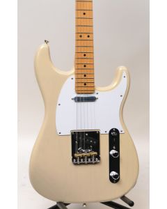 Fender Limited Edition Whiteguard Stratocaster Electric Guitar Vintage Blonde W/ CASE