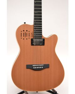 Godin A6 Ultra Semi-gloss Semi-Acoustic-Electric Guitar Natural Cedar