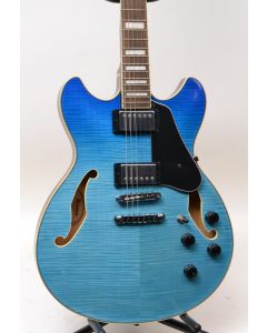 Ibanez AS73FMAZG Artcore Semi-Hollow Electric Guitar Azure Blue Gradation