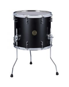 ddrum Dios Maple 16x18 Floor Tom. Satin Black