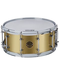 ddrum Dios Maple 6.5x14 Snare Drum. Satin Gold