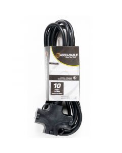 American DJ EC1633FER10 10' 16/3 Gauge Edison 3FE