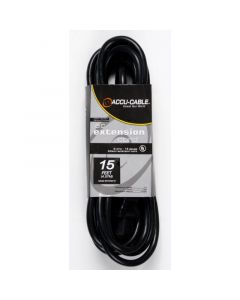 American DJ ECCOM15 15' 16/3 Gauge, IEC to IEC