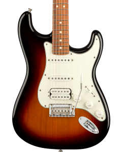 Fender Player Stratocaster HSS Electric Guitar. Pau Ferro FB, 3-Color Sunburst