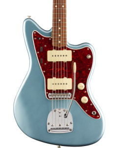 Fender Vintera '60s Jazzmaster Electric Guitar. Pau Ferro FB, Ice Blue Metallic