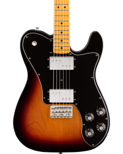 Fender Vintera '70s Telecaster Deluxe Electric Guitar. Maple FB, 3-Color Sunburst