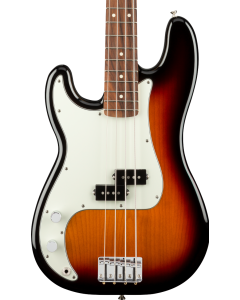 Fender Player Precision Left-Handed Bass. Pau Ferro FB, 3-Color Sunburst