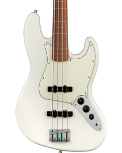 Fender Player Fretless Jazz Bass. Pau Ferro FB, Polar White
