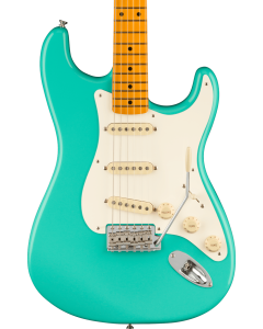 Fender American Vintage II 1957 Stratocaster Electric Guitar. Maple Fingerboard, Sea Foam Green TGF33
