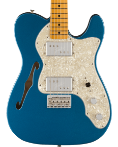 Fender American Vintage II 1972 Telecaster Electric Guitar Thinline. Maple Fingerboard, Lake Placid Blue
