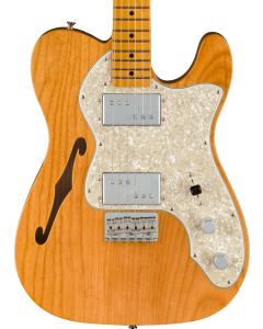 Fender American Vintage II 1972 Telecaster Electric Guitar Thinline. Maple Fingerboard, Aged Natural