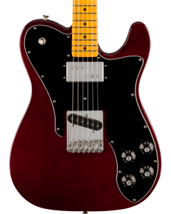Fender American Vintage II 1977 Telecaster Custom Electric Guitar. Maple Fingerboard, Wine TGF33