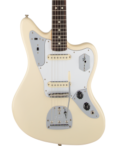 Fender Johnny Marr Jaguar Electric Guitar. Rosewood FB, Olympic White