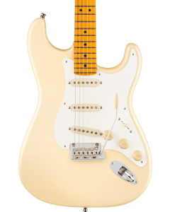 Fender Lincoln Brewster Stratocaster Electric Guitar, Maple Fingerboard, Olympic Pearl