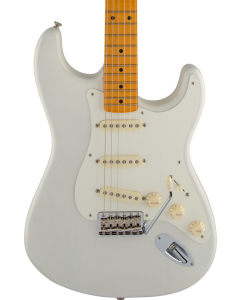Fender Eric Johnson Stratocaster Electric Guitar. Maple FB, White Blonde
