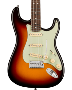 Fender American Ultra Stratocaster Electric Guitar. Rosewood FB, Ultraburst