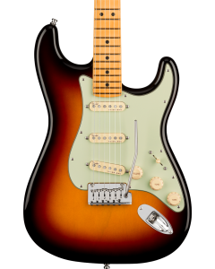 Fender American Ultra Stratocaster Electric Guitar. Maple FB, Ultraburst