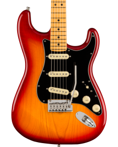Fender Ultra Luxe Stratocaster. Maple Fingerboard, Plasma Red Burst