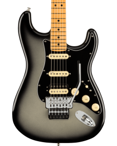 Fender Ultra Luxe Stratocaster HSS w/Floyd Rose. Maple Fingerboard, Silverburst