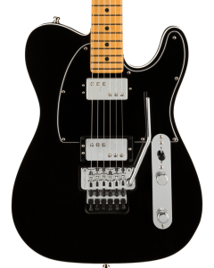 Fender American Ultra Luxe Telecaster HH w/ Floyd Rose. Maple Fingerboard, Mystic Black