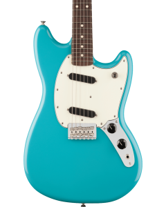 Fender Player II Mustang Electric Guitar, Rosewood Fingerboard, Aquatone Blue