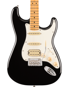 Fender Player II Stratocaster Electric Guitar HSS, Maple Fingerboard, Black