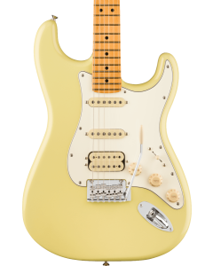 Fender Player II Stratocaster Electric Guitar HSS, Maple Fingerboard, Hialeah Yellow TGF33