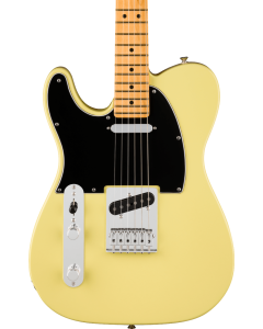 Fender Player II Telecaster Electric Guitar Left-Hand, Maple Fingerboard, Hialeah Yellow TGF33