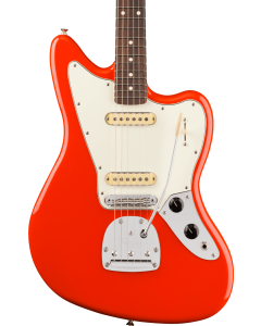 Fender Player II Jaguar Electric Guitar Rosewood Fingerboard, Coral Red