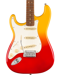 Fender Player Plus Stratocaster Electric Guitar. Left-Hand, Pau Ferro Fingerboard, Tequila Sunrise