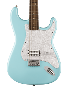 Fender Limited Edition Tom DeLonge Stratocaster Electric Guitar. Rosewood Fingerboard, Daphne Blue