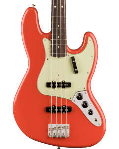 Fender Vintera II 60s Jazz Electric Bass. Rosewood Fingerboard, Fiesta Red