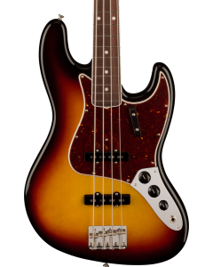 Fender American Vintage II 1966 Jazz Electric Bass. Rosewood Fingerboard, 3-Color Sunburst
